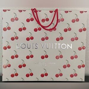Louis Vuitton Takashi Murakami Cherry Paper Bag Large